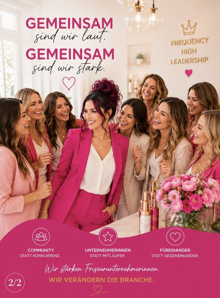 Gemeinsam sind wir stark — Beauty Hair Unternehmerinnen Community